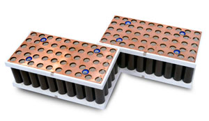 Das für die ecovolta-Akkupacks verwendete Bauprinzip ermögliche die Serienproduktion hochstromfähiger Batteriespeicher, die keine aktive Kühlung benötigen, betont das Unternehmen.