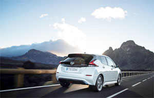 Die Nachfrage nach dem Elektro-Auto Leaf trug zum Wachstum von Nissan 2017 bei