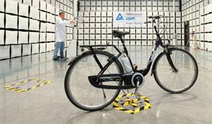 E-Bike-Test beim TÜV Rheinland