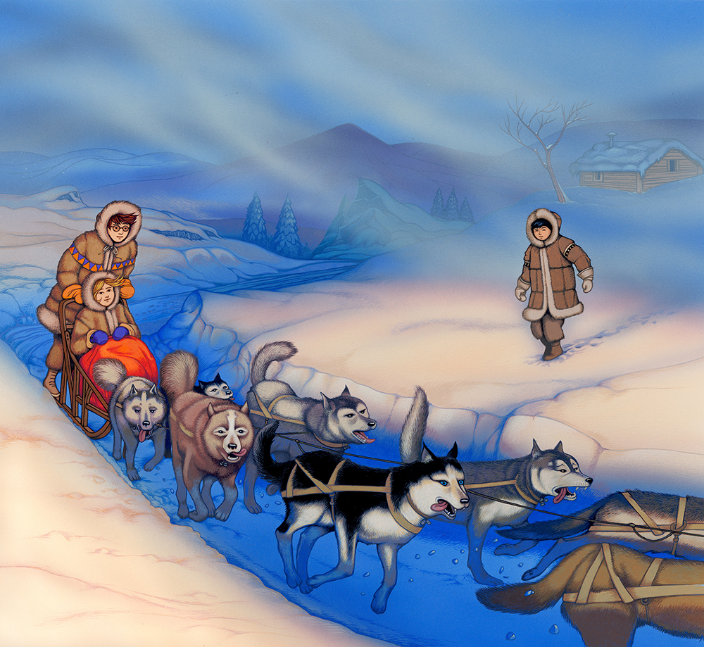 La Cabane Magique affronte le blizzard!