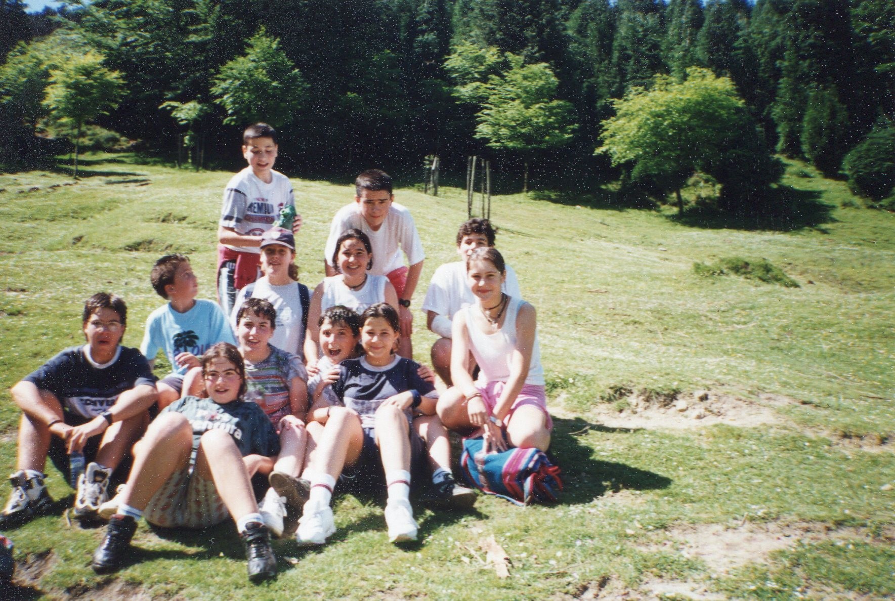 Excursión faldas del Amboto. Junio 1996