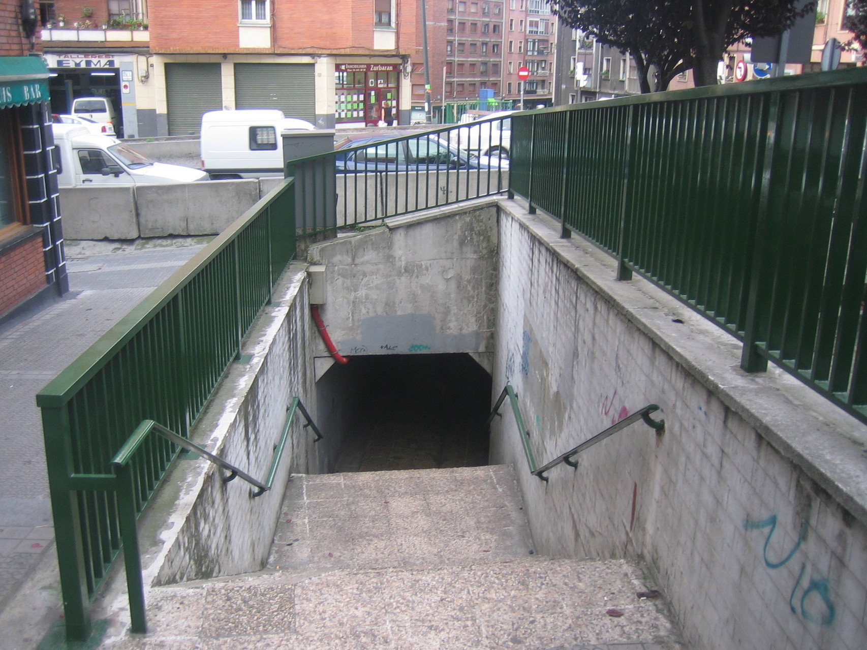 Balendin Berriotxoa kaleko tunela
