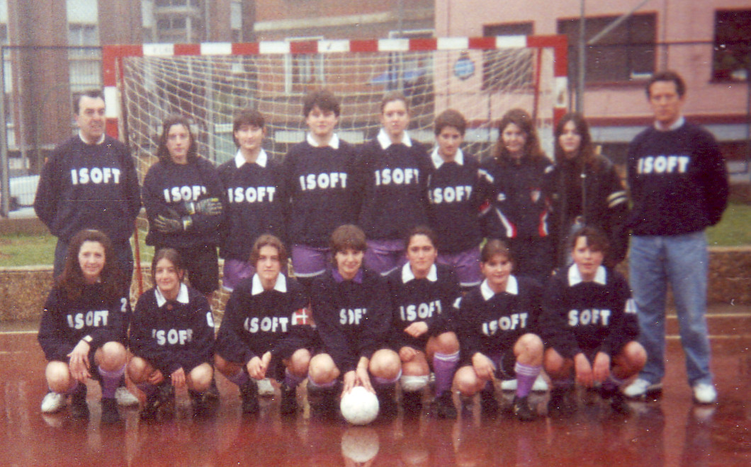 1993 Primer equipo futbito federado femenino  C.P.Zurbaran