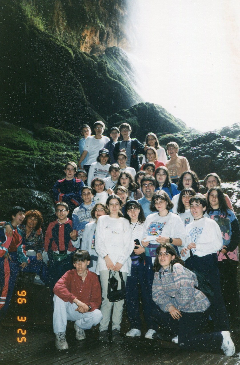 Viaje de Estudios. Monasterio de Piedra. Marzo 1996