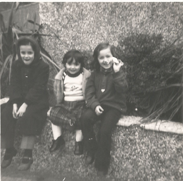 1981 Isabel, Lourdes y Arantza. Panera
