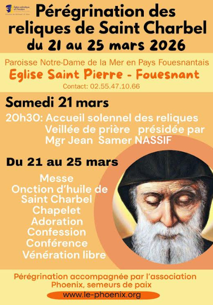 Pérégrination des reliques de Saint Charbel