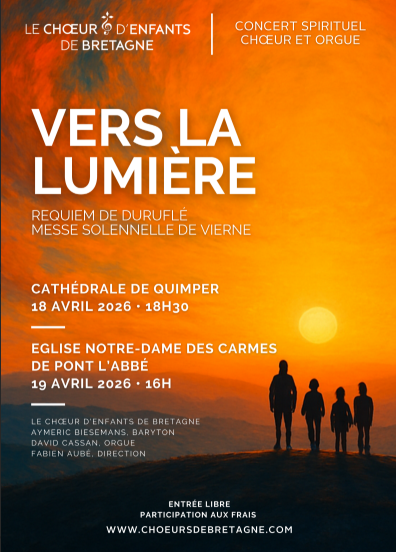 Concert le 18 avril 2026 à la cathédrale à 18h30
