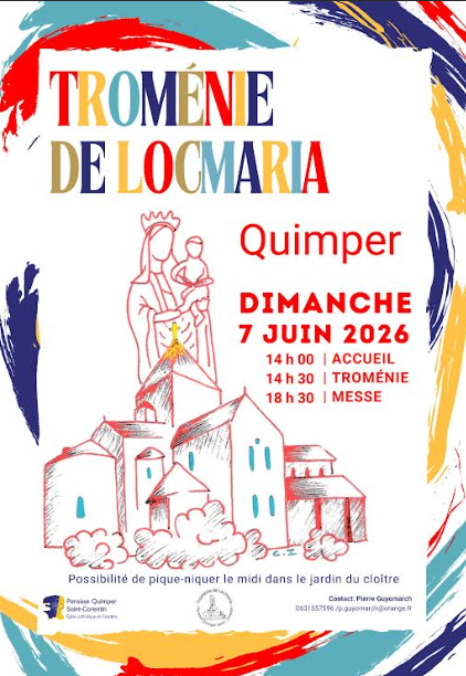 4ème Troménie de l'ère moderne de Notre-Dame de Locmaria (Quimper) : dimanche 7 juin 2026. Réservez la date !