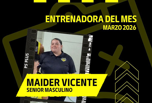 La entrenadora del mes (marzo 2026)