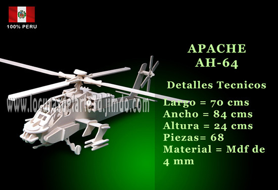Apache - Costo: s/60