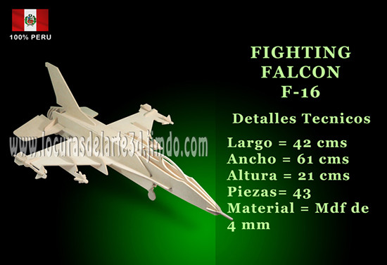 F-16 - Costo: s/45