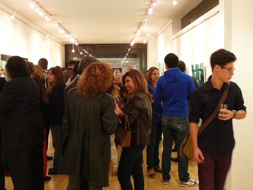 Ausstellungsansicht: monika Humm traces & transitions