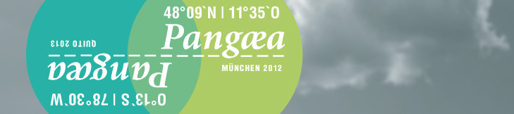 Pangaea - Künstlerischer Austausch München 2012 - Quito 2013 (Logo)