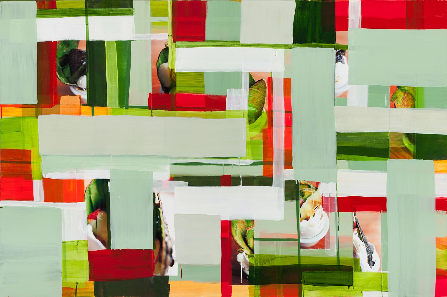 Monika Humm  Eyecatcher 9, 2017,  MT/LW, 160x240x5cm