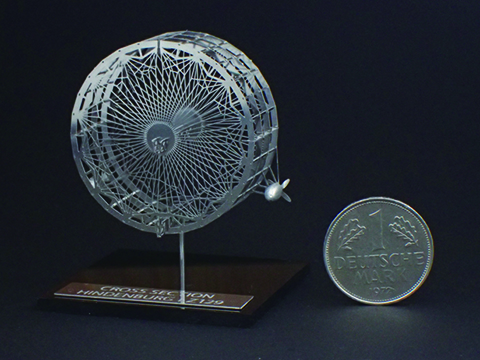 C ツェッペリン飛行船シリーズ - Model aircraft kit by Shinichi Iwami