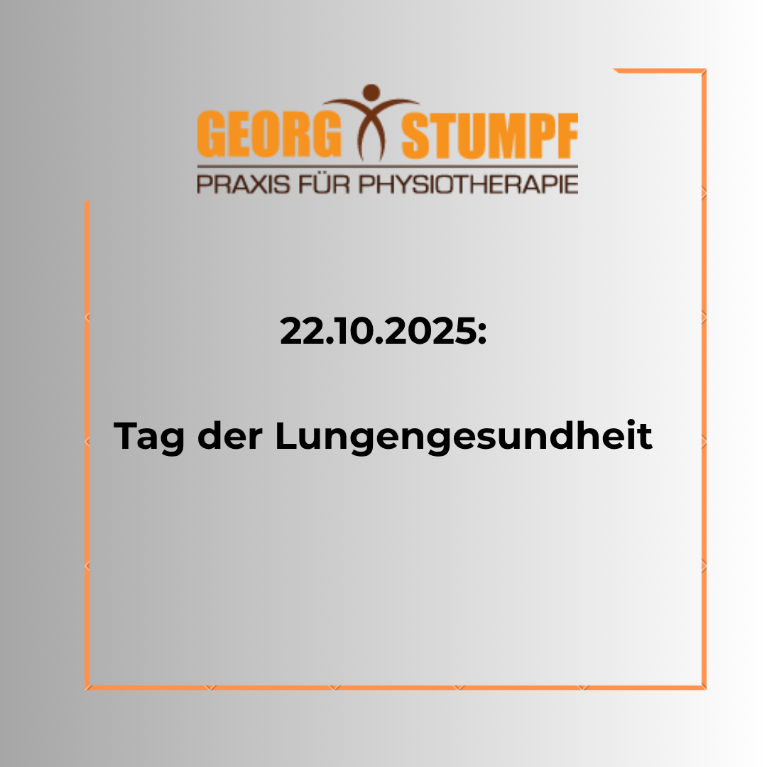 22.10.25: Tag der Lungengesundheit