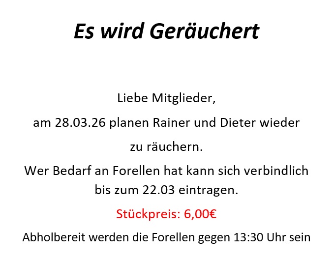 Räuchern 