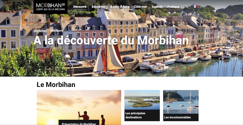 [REDACTION SEO] Réalisation de 40 textes SEO (Hébergements, Restaurants, Activités) - Morbihan Tourisme / morbihan.com 