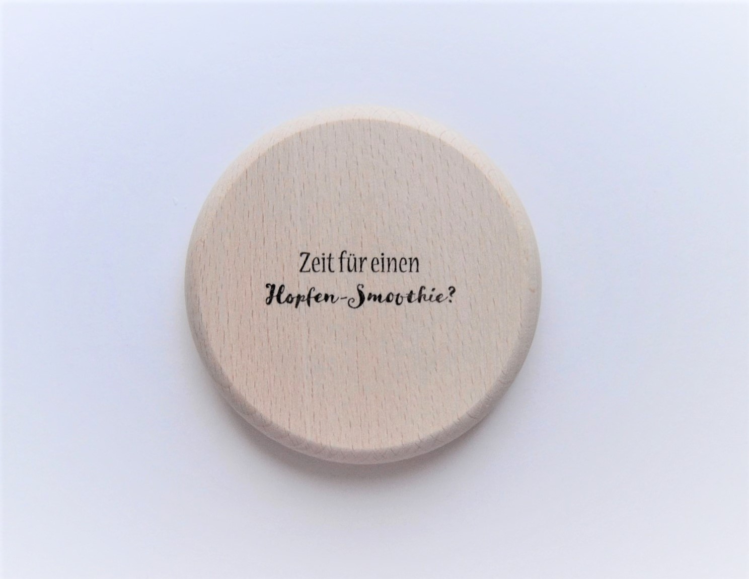 Bierdeckel aus Holz