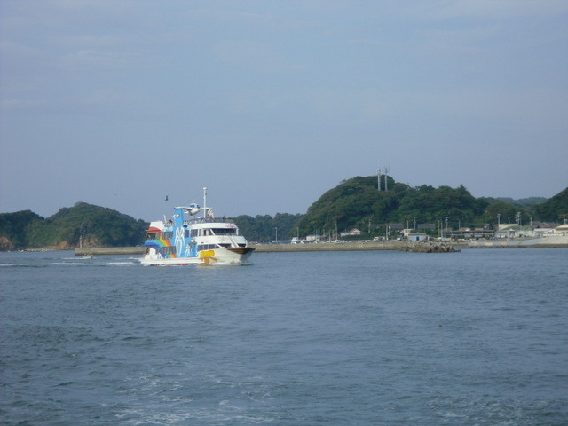 鳥羽・遊覧船からの景色