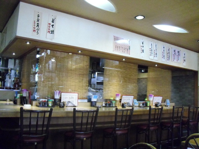 難波界隈。たよし支店内部
