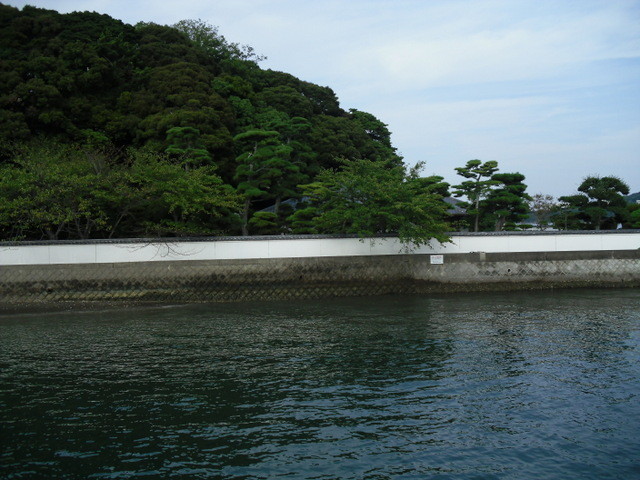 鳥羽・遊覧船からの景色・御木本真珠島