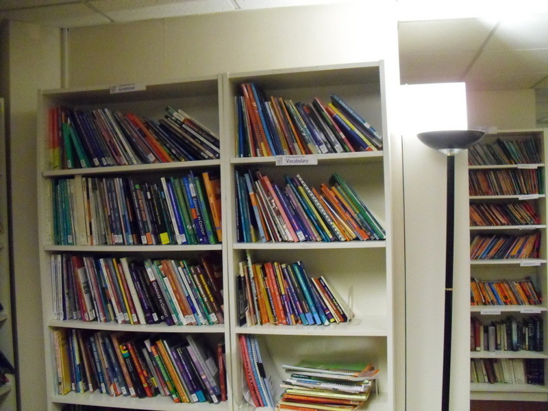 ロンドンのメイン校の図書館２
