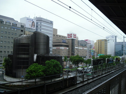 新幹線乗り場名古屋駅車窓