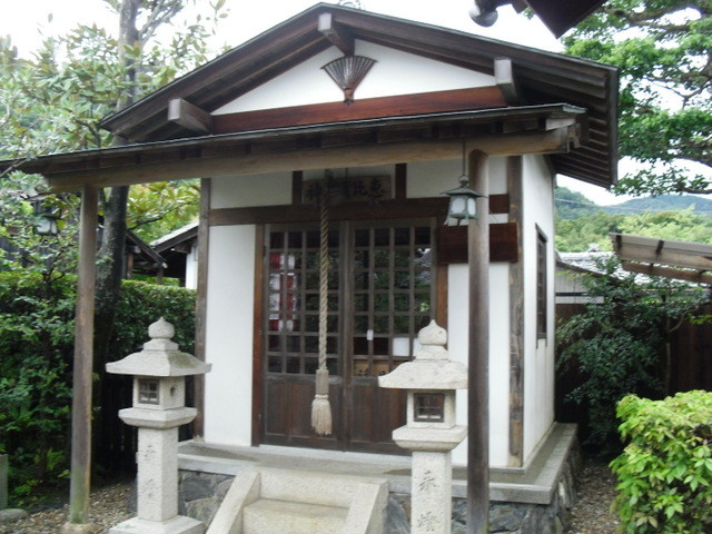渡月橋から竹林への道中８
