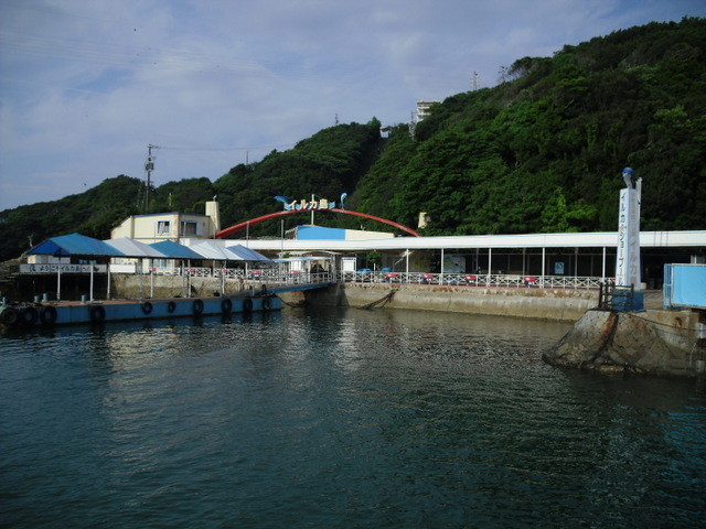 鳥羽・遊覧船からの景色・イルカ島