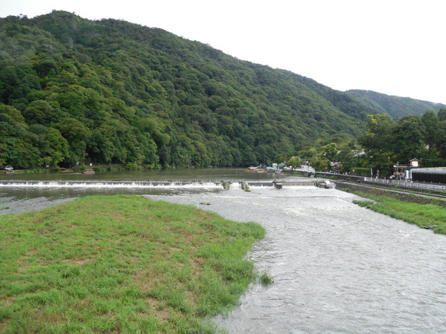 渡月橋からの景色３