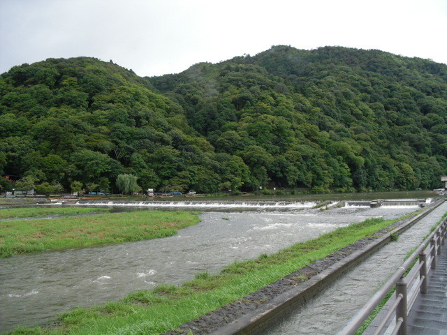 渡月橋からの景色１
