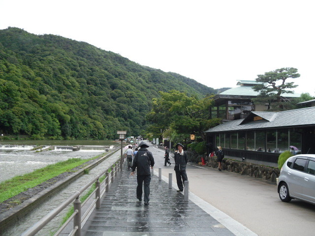 渡月橋からの景色２