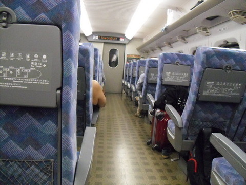 新幹線車内