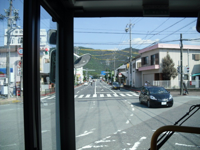 バスにて外宮から内宮へ