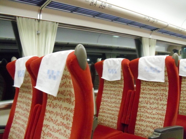 近鉄特急車内