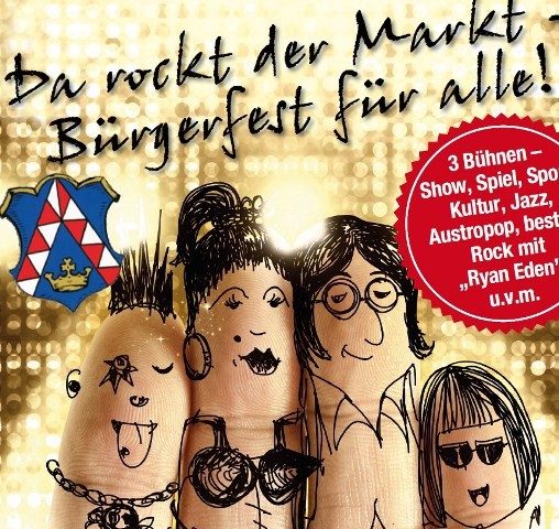Neues Plakat für das Bürgerfest 2014