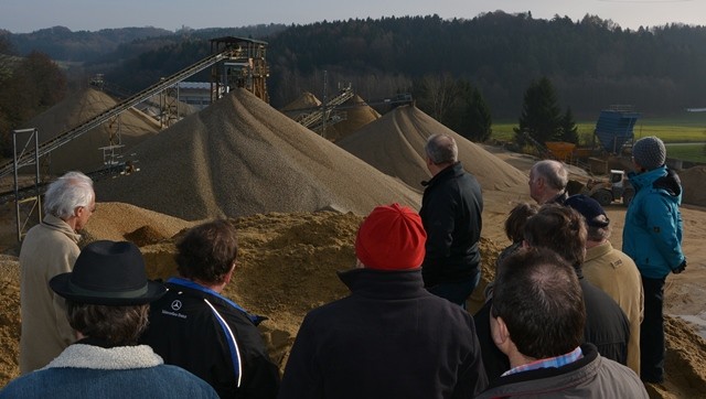 Kiesaufbereitung