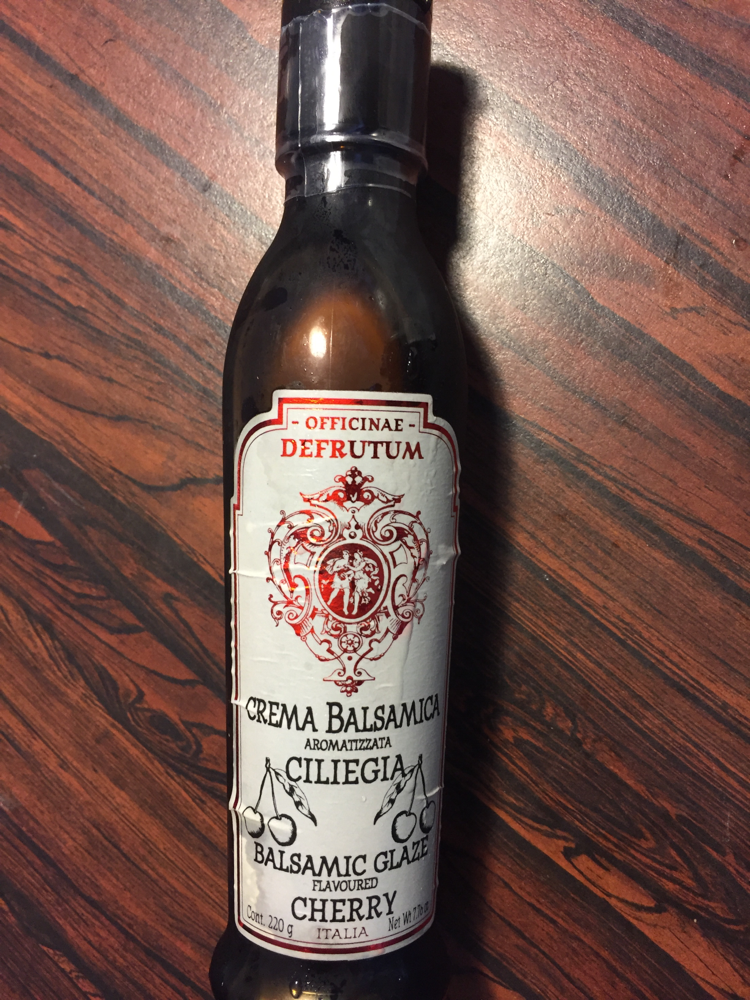 Sweet-type balsamic vinegar like this will add a fantastic flavor