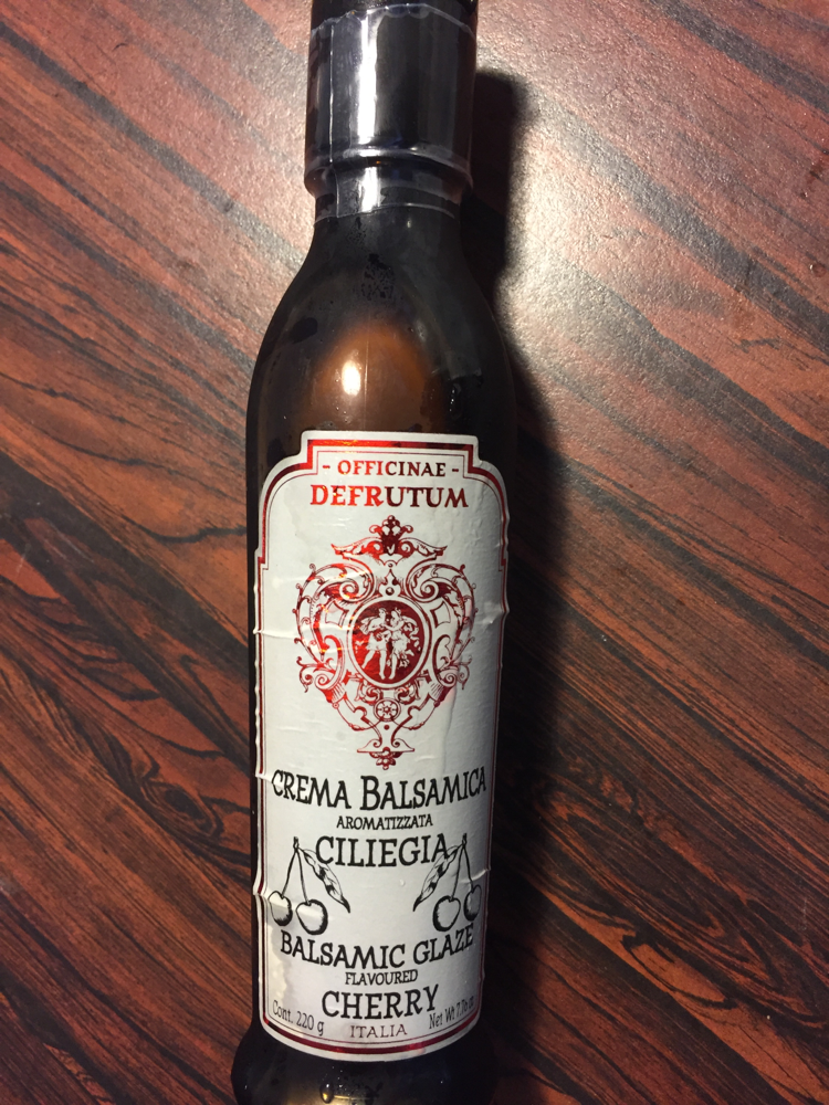 Sweet-type balsamic vinegar like this will add a fantastic flavor 