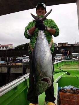相模湾キハダ
