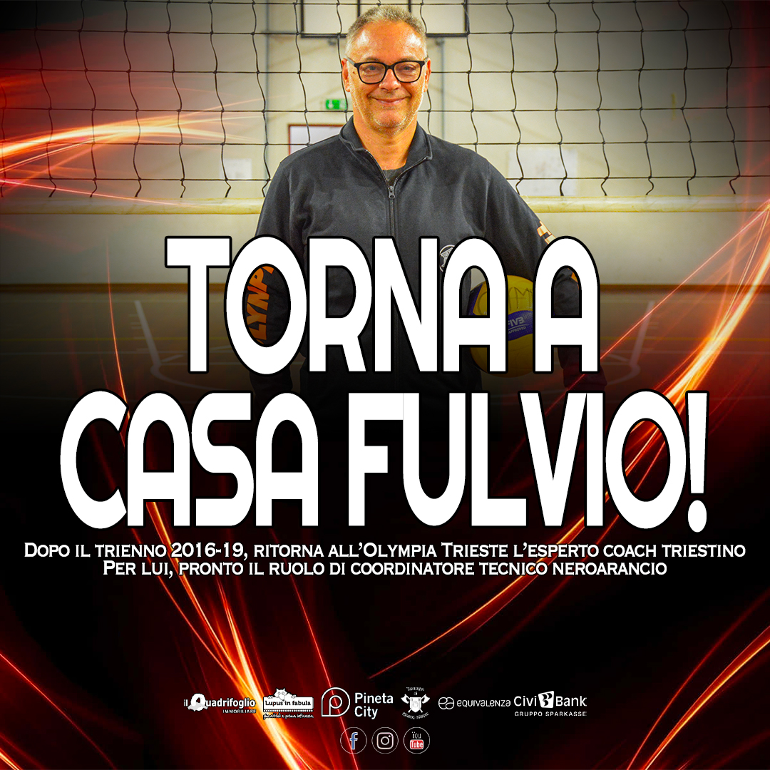 L'OLYMPIA TRIESTE RIPORTA A CASA FULVIO: COACH HOVHANNESSIAN E' IL NUOVO COORDINATORE TECNICO