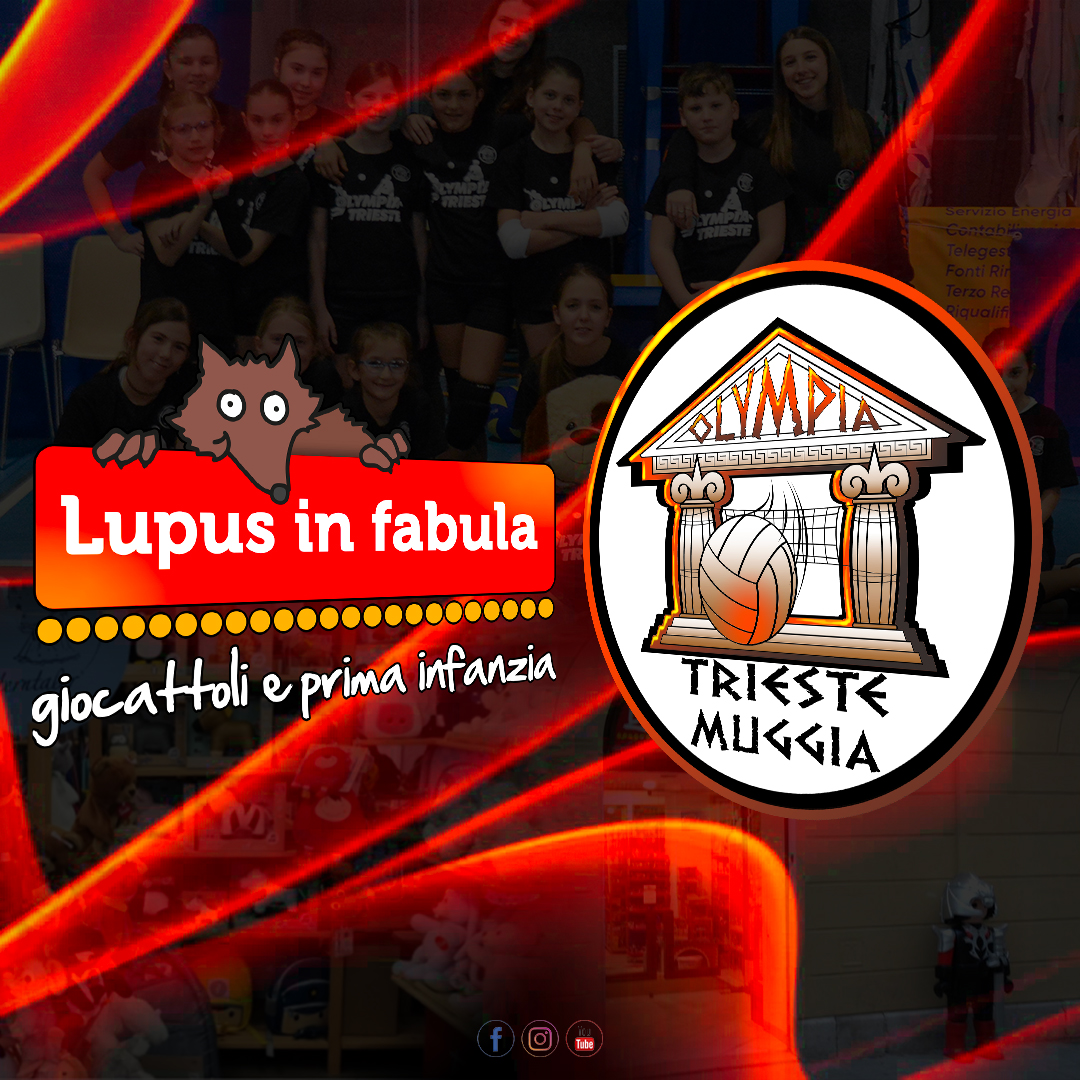 LUPUS IN FABULA E L'OLYMPIA TRIESTE: UN GIOCO DI SQUADRA DEDICATO AI PIU' GIOVANI