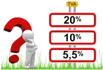 Les différents taux de tva