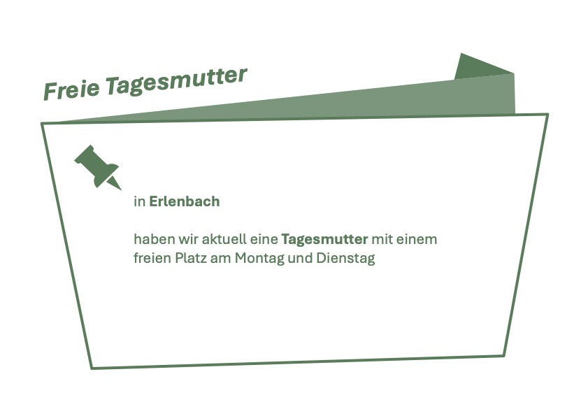 Tagesfamilie - Tagesmutter in Erlenbach