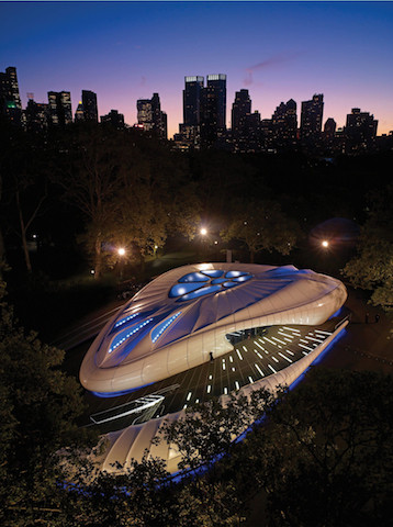 Chanel Mobile Art Pavilion (Zaha Hadid) New York / Picture: ES Global