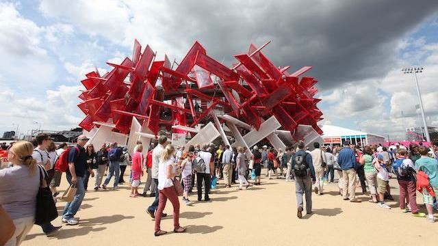 Sponsor Pavilion Coca Cola Beatbox, Olympic Games 2012 London / Picture: NUSSLI Group