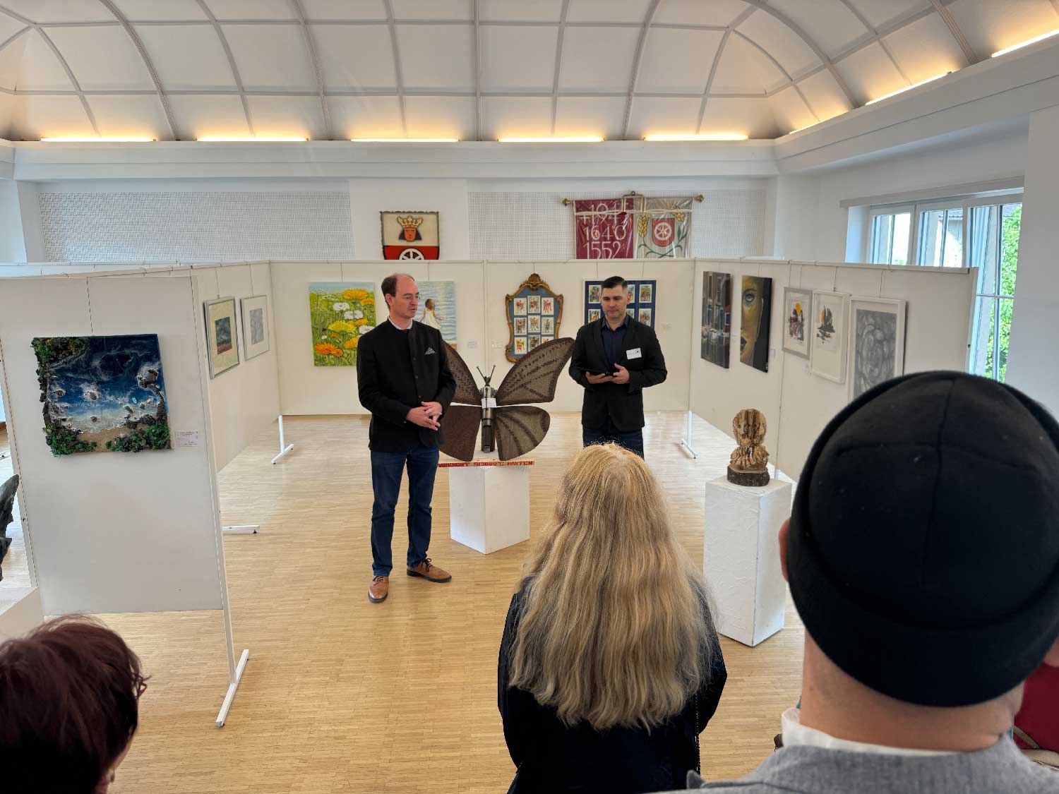 September 2024: Gemeinschaftsausstellung vom Kunstkreis Lauda-Königshofen auf der Königshöfer Messe 2024