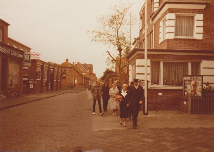 23. September 1985 auf dem Weg zum Standesamt...........