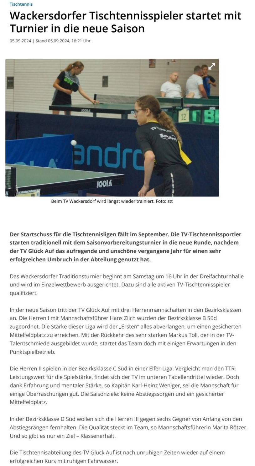 Mittelbayerische Zeitung vom 05.09.2024 